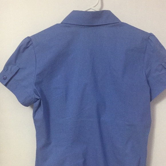 New York & Company Puff Sleeves Blouse - Picture 7 of 10